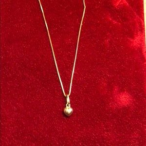 Gold 14k Heart Necklace